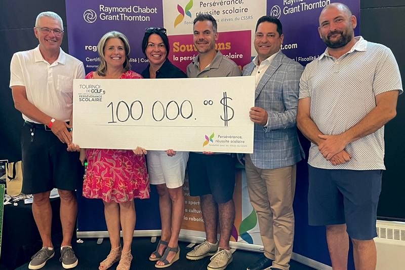 Un montant record de 100 000 $ pour soutenir la persévérance scolaire à Sherbrooke